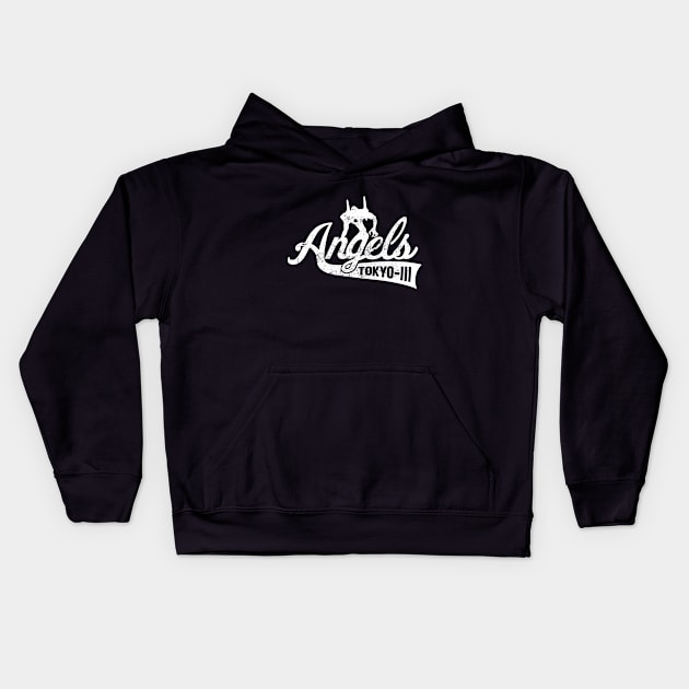 Tokyo Angels Kids Hoodie by machmigo